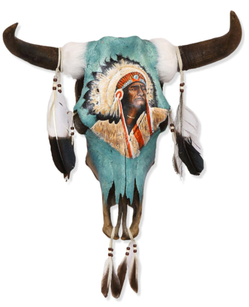 <font color="red">HOT SELLER !!!</font>Southwest-Style Cow Skull, Chief