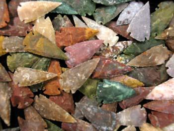1.5" Showcase Quality Arrowheads - 50 Quantity