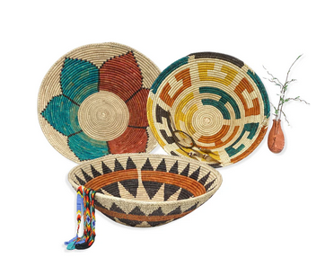 Ways to Display Southwest-Style Baskets