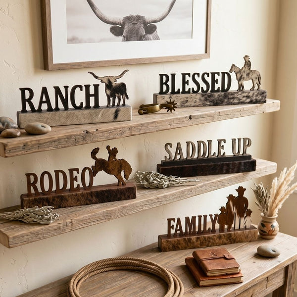 Cowhide Ornaments