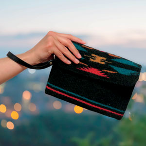 Wool Wristlet Purses