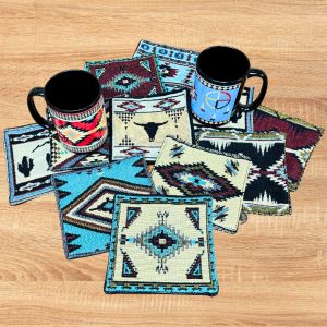 Jacquard Coasters