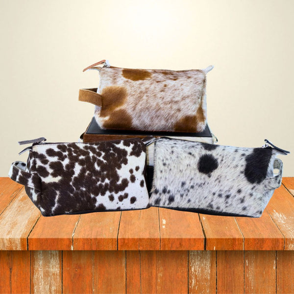 Small Cowhide Toiletry