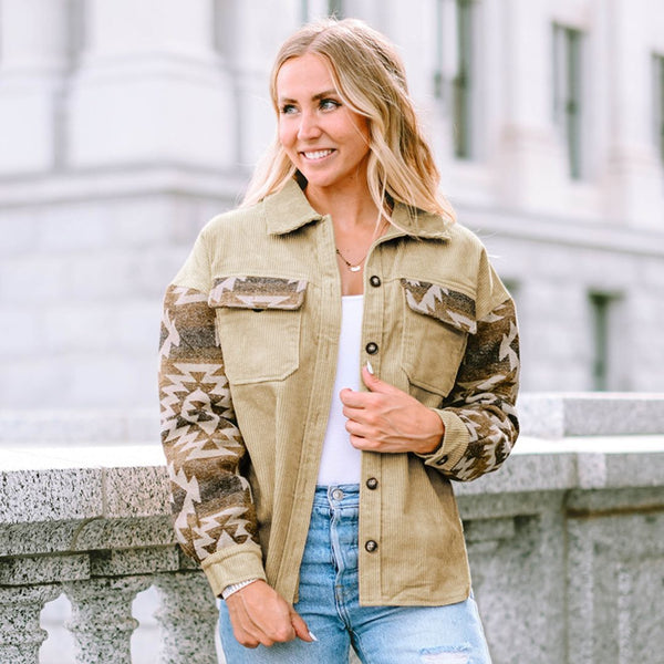 Women Corduroy Jackets