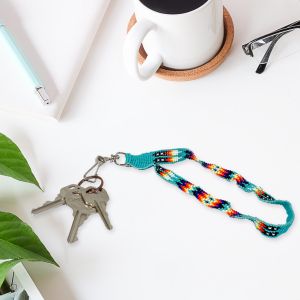 Beaded Lanyard-Style Purse Pull/Keychains