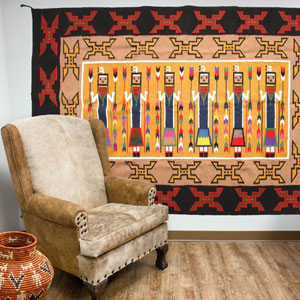 Wool Pictorial Tapestries