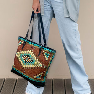 Southwest Jacquard Tote Bags