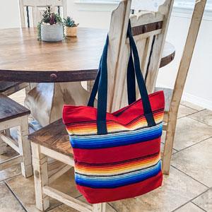 Serape Tote Bags