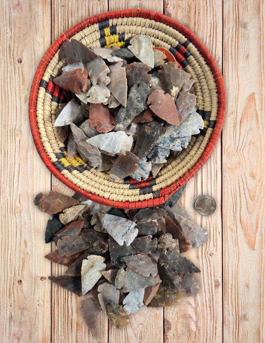 1.5" Showcase Quality Arrowheads - 500 Quantity