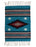 Handwoven Wool Chimayo Style Mats-10" x 20"