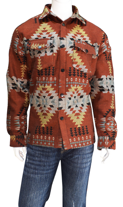 Southwest Woven Shacket #1, Large