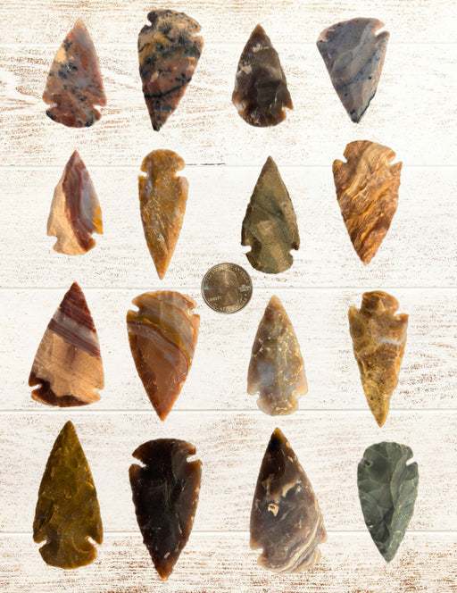 2" Showcase Quality Arrowheads - 500 Quantity