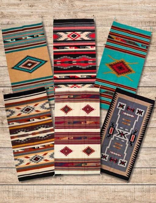 6 PACK- 32" x 64" Handwoven Wool Rugs! Only $44 ea!
