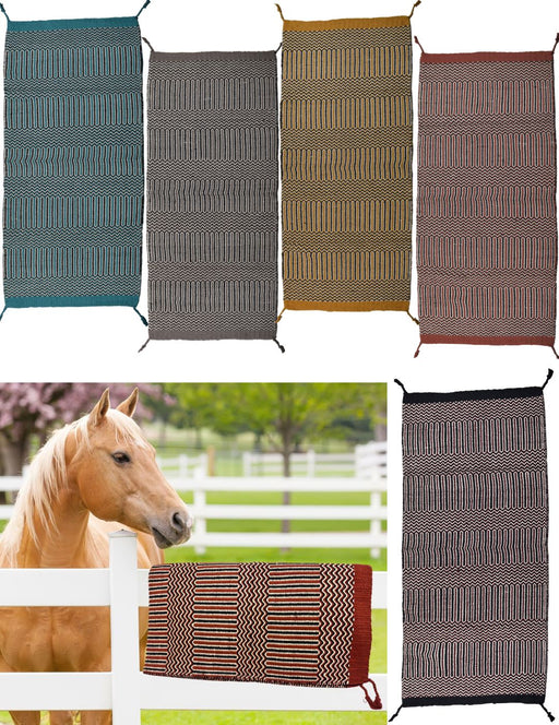 Double weave Saddleblankets