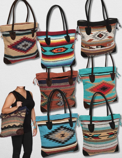 6 Handwoven Monterrey Tote Bags! Only $22.00 ea.!