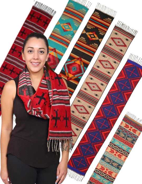 Hot Seller!! 6 Southwest Style Scarves! ONLY $6.00 ea!