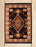 6'x9' Hand Woven Wool Trading Post Rug 789D