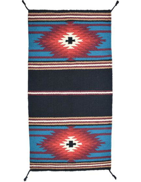 8lb Heavy Duty Wool Saddleblanket - Design H