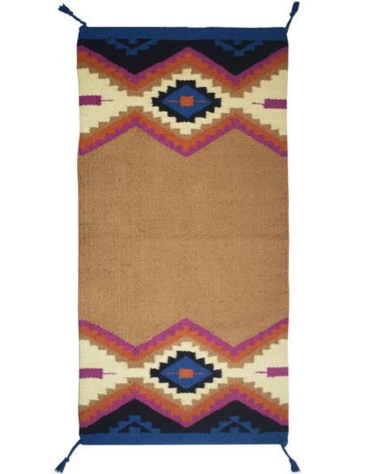 8lb Heavy Duty Wool Saddleblanket - Design K