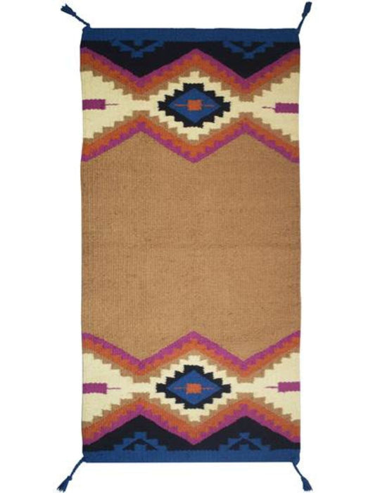 8lb Heavy Duty Wool Saddleblanket - Design K