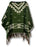 Western Style Cotton Poncho, Design1