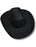 American Large Cowboy Hat - Black
