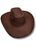 American Large Cowboy Hat - Brown