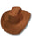 American Large Cowboy Hat - Tobacco