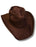 Arrowhead Western Top Large Cowboy Hat - Brown
