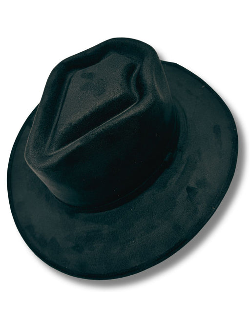Arrowhead Top Large Cowboy Hat - Black