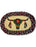 Braided Jute Oval Trivets, Design #10