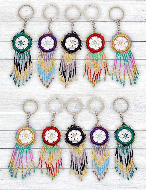 12-Pack Beaded Dream Catcher Keyrings, Only $4.75 ea!