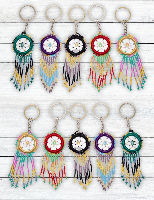 12-Pack Beaded Dream Catcher Keyrings, Only $4.75 ea!