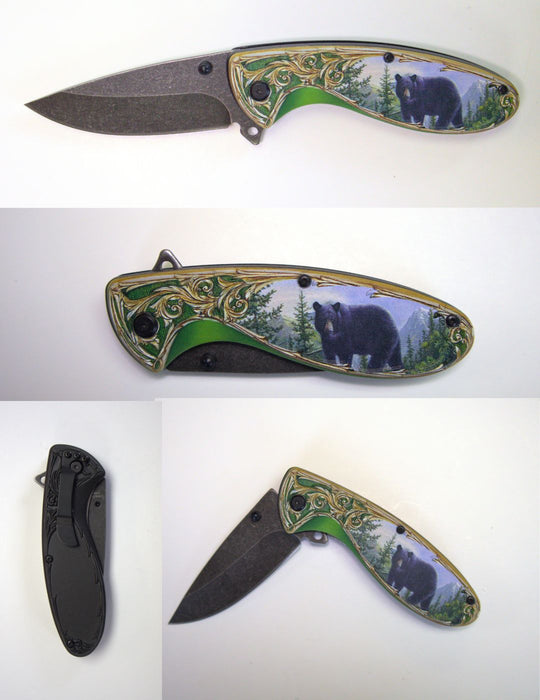 Bear Liner Lock Knife
