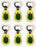 Glow-in-the-Dark Resin Bug Bottle Openers – 12 Pack, Only $8.00ea!