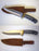 Black Hunter Knife with Leather Sheath