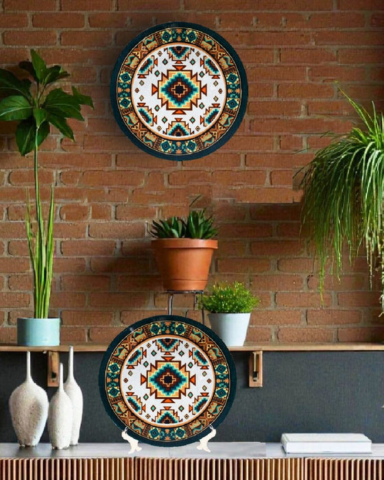 Ceramic Decor Plate Design, 1