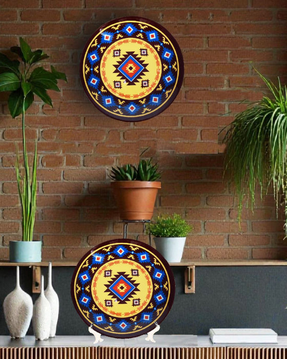 Ceramic Decor Plate Design, 2