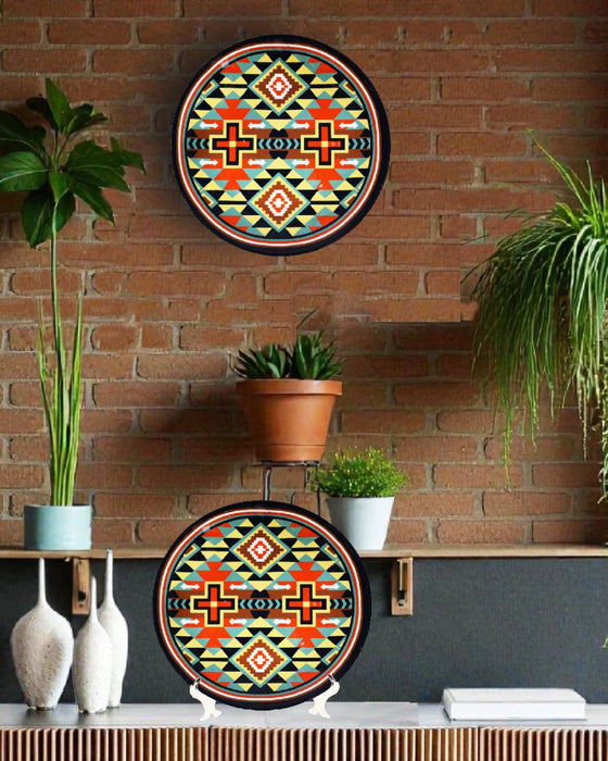 Ceramic Decor Plate Design, 4