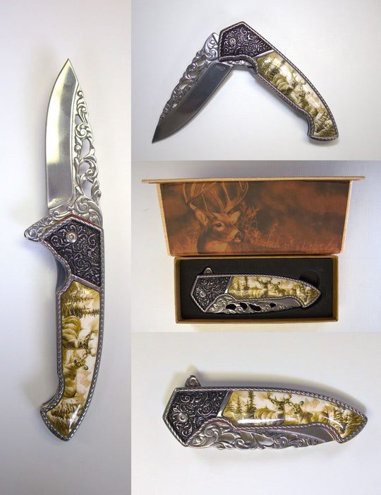 Deer Gift Boxed Knife