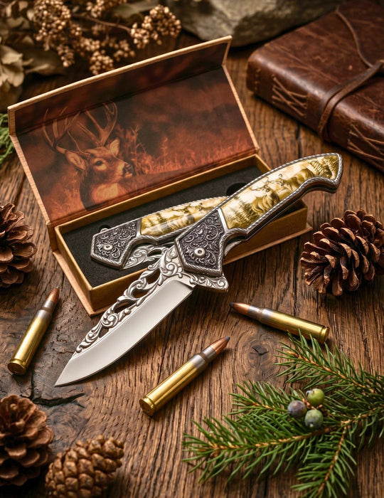 Deer Gift Boxed Knife