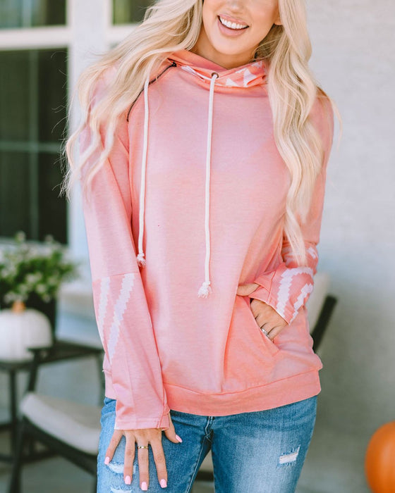 Women’s Double-Hooded Pullover Hoodie 1, Medium