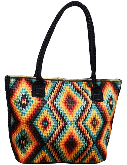 Digital Print Purse Geometric Design #416