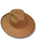 Fedora Hem Edge Cowboy Hat - Camel