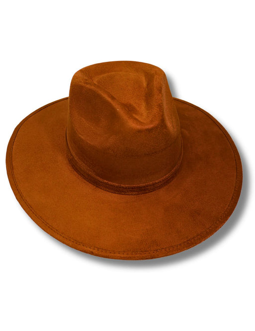 Fedora Large Cowboy Hat - Tobacco
