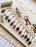 GEO STONE KEYCHAIN