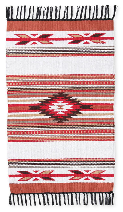 <FONT COLOR="RED">OVERSTOCK!</FONT>20" X 34"  Cotton Cantina Throw Rugs, Design #1