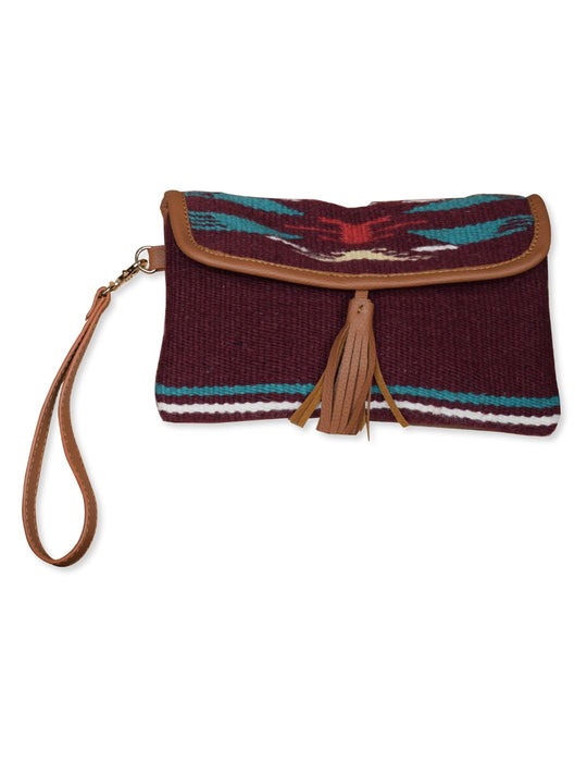 Wool Wristlet Purse - A1