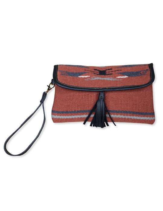 Wool Wristlet Purse - E1