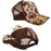 Cowhide & Mesh Snapback Caps